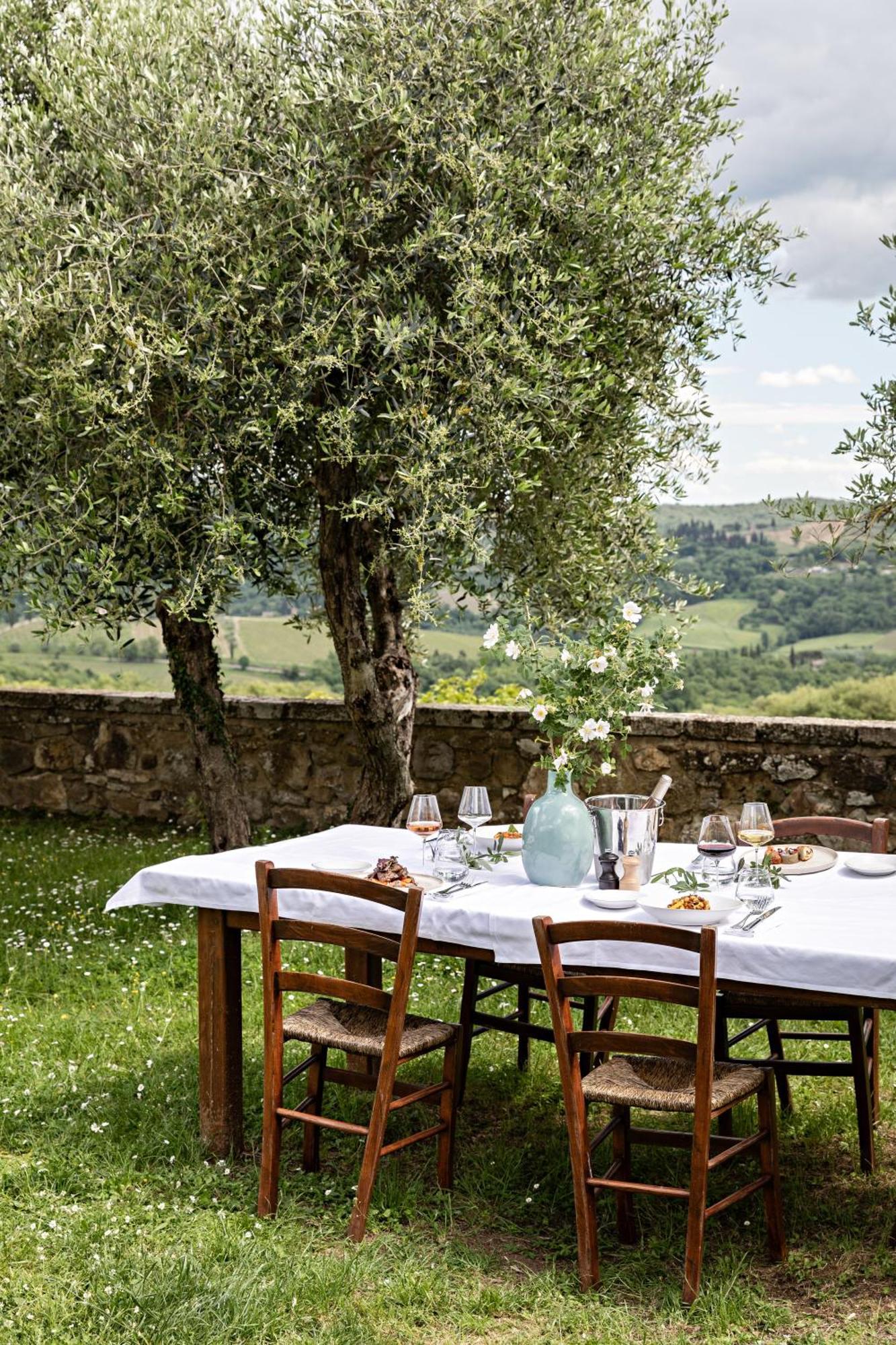 Pieve Aldina Relais & Chateaux Рада ин Кианти Екстериор снимка